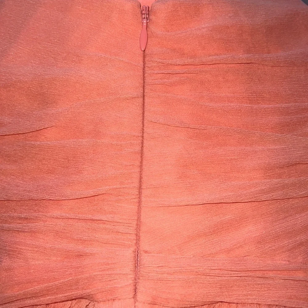 J. Crew 100%‎ Silk above the knee sleeveless textured formal dress Sz 00